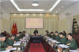 Đảng ủy Quân sự tỉnh Bắc Kạn: Rút kinh nghiệm 1 năm thực hiện Nghị quyết số 12-NQ/ĐU của Thường vụ Đảng ủy Quân khu